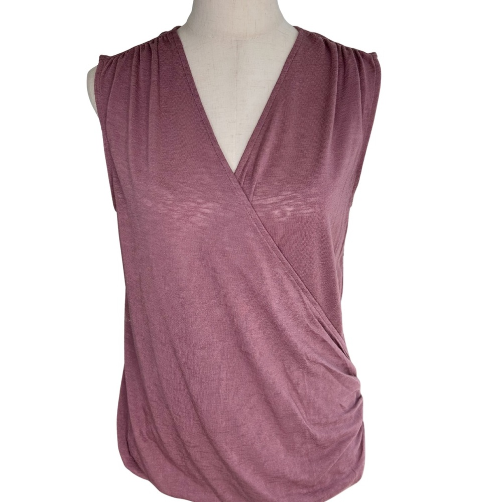 Athleta Dusky Rose Breezy Wrap Tank Camisole